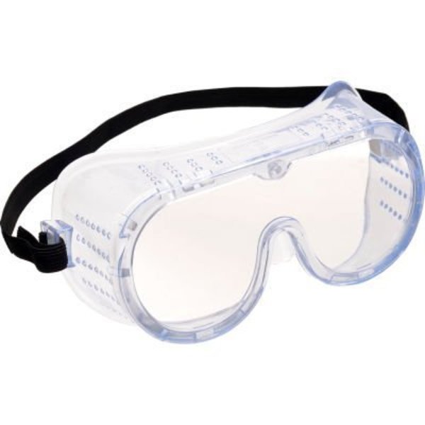 Erb Safety Global Industrial Safety Goggles, Direct Vent, Anti-Fog 15163